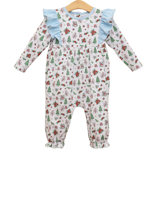 Christmas Tidings Frances Romper