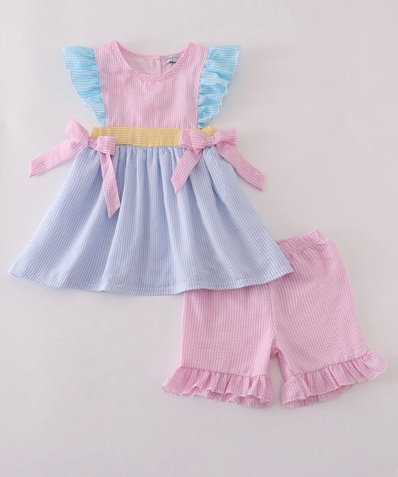 Seersucker Stripe Set