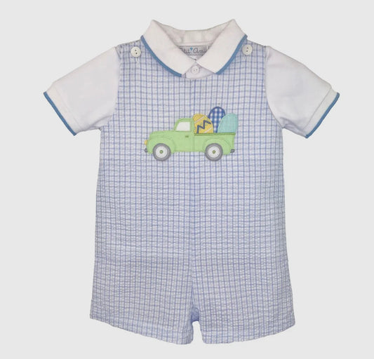 Boys Easter Romper