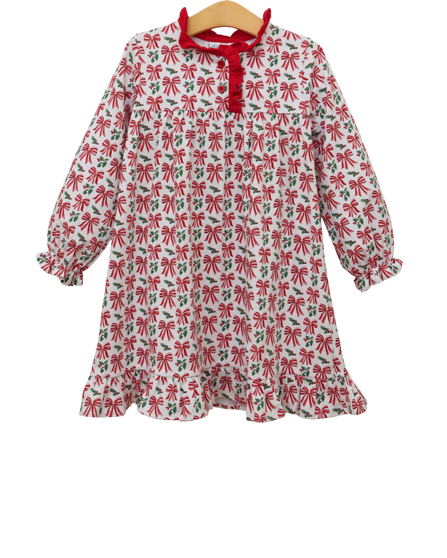 Merry Moments Holly LS Dress
