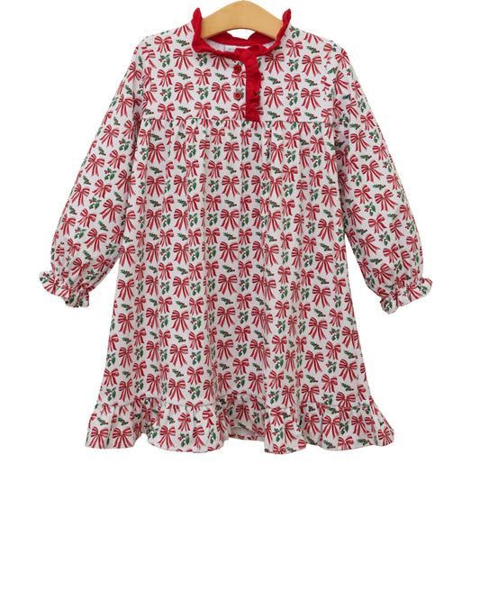Merry Moments Holly LS Dress
