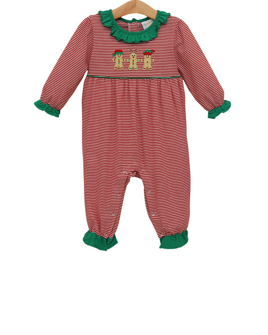 Santa's Sweet Helpers Ruffle Romper