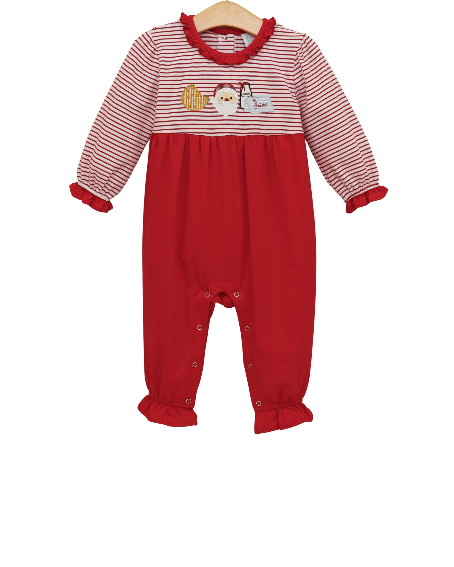 Santa's Treats Ruffle Romper